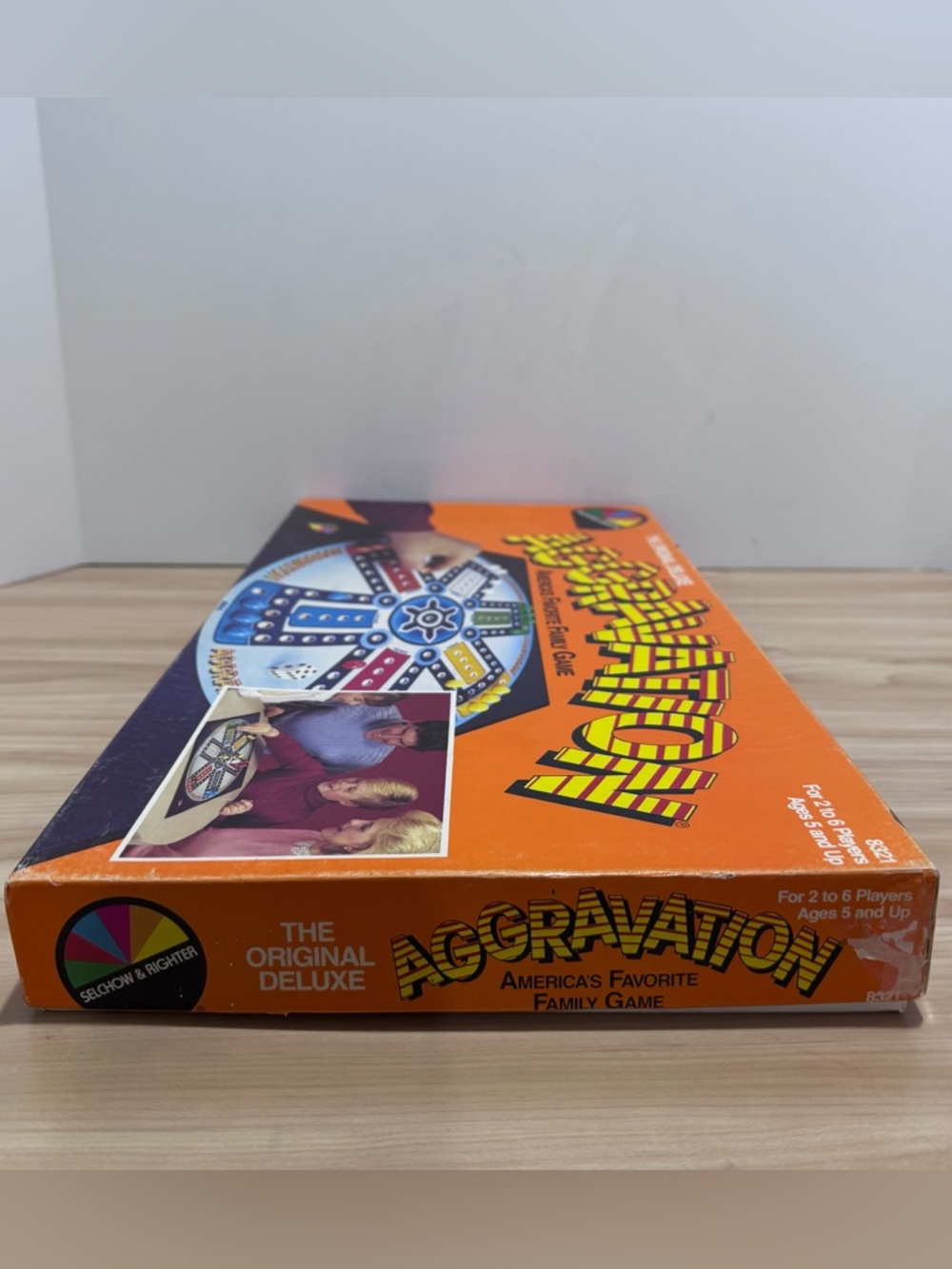 VTG 1987 Aggravation Board Game The Original Deluxe Selchow & Righter Complete - Picture 12 of 16
